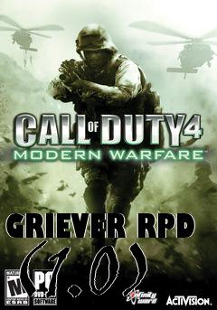 Box art for GRIEVER RPD (1.0)