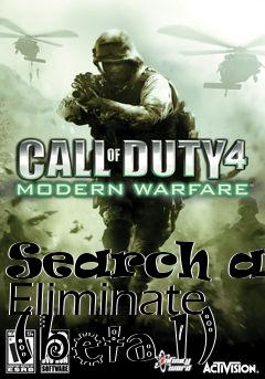 Box art for Search and Eliminate (beta 1)