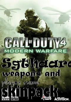 Box art for Sgthaardes weapons and player camo skinpack