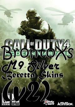 Box art for BrontoXs M9 Silver Beretta Skins (v2)