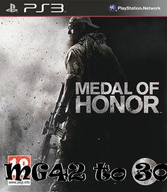 Box art for MG42 to 30Cal