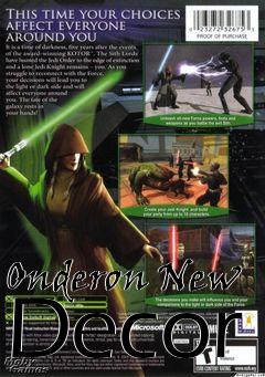Box art for Onderon New Decor
