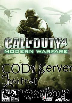 Box art for COD4 Server Shortcut Creator