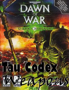 Box art for Tau Codex Weapons