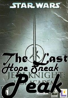 Box art for The Last Hope Sneak Peak