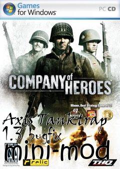 Box art for Axis Tanktrap 1.3 bugfix mini-mod