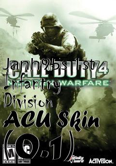 Box art for Janh95s 1st Infantry Division ACU Skin (0.1)