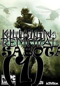 Box art for KILLSIGN REMOVAL IN SABOTAGE (1)