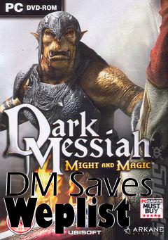 Box art for DM Saves Weplist