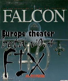 Box art for Europe theater beta v0.4 FIX