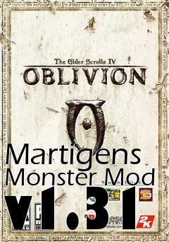 Box art for Martigens Monster Mod v1.31