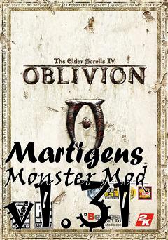 Box art for Martigens Monster Mod v1.31