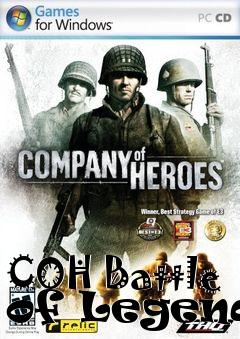 Box art for COH Battle of Legends