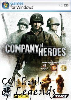 Box art for COH Battle of Legends