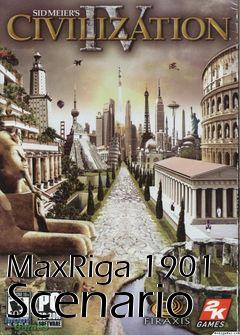 Box art for MaxRiga 1901 Scenario