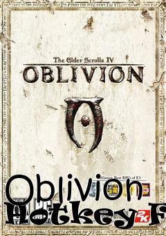 Box art for Oblivion Hotkey Fix