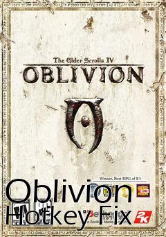 Box art for Oblivion Hotkey Fix