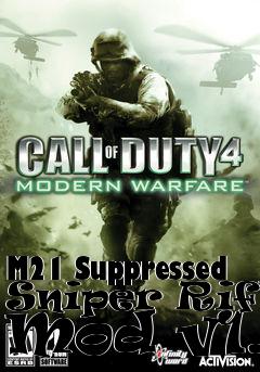 Box art for M21 Suppressed Sniper Rifle Mod v1.0