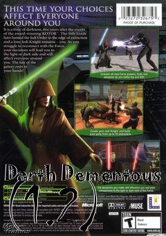 Box art for Darth Dementous (1.2)