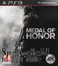 Box art for Springfield to SVT Rifle