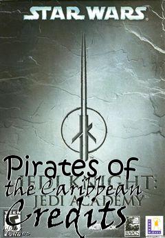 Box art for Pirates of the Caribbean Credits