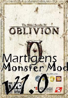 Box art for Martigens Monster Mod v1.0