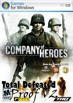Box art for Total Defeated - Proof V2