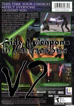 Box art for Hide Weapons In Animatons V2