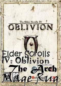 Box art for Elder Scrolls IV: Oblivion - The Arch Mage Rug