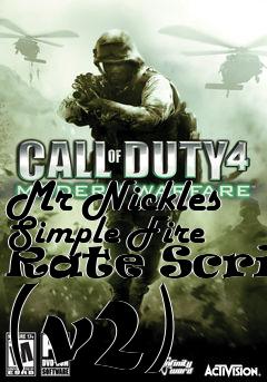 Box art for Mr Nickles Simple Fire Rate Script (v2)