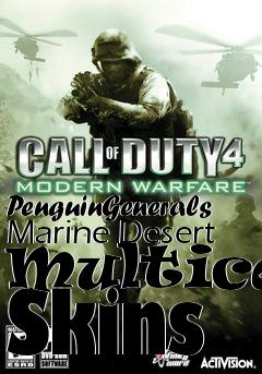 Box art for PenguinGenerals Marine Desert Multicam Skins