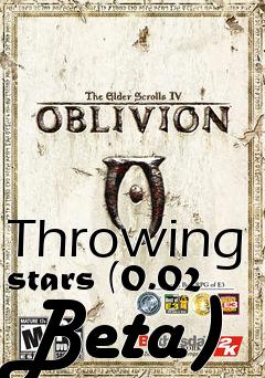 Box art for Throwing stars (0.02 Beta)