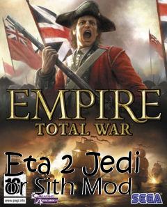 Box art for Eta 2 Jedi or Sith Mod