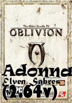 Box art for Adonnays Elven Sabres (2.64v)
