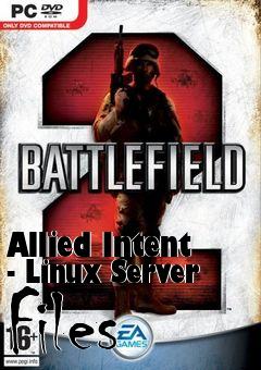 Box art for Allied Intent - Linux Server Files