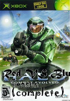 Box art for Red VS Blue - Season 3 (complete)