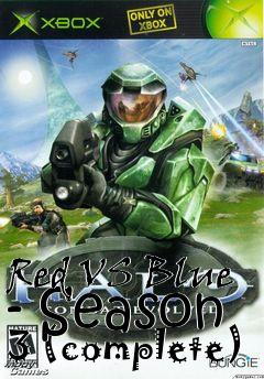 Box art for Red VS Blue - Season 3 (complete)