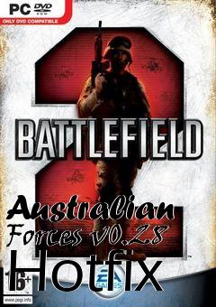 Box art for Australian Forces v0.28 Hotfix