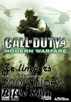 Box art for Ze limpers Wooden Remington 700 Sniper Rifle Skin