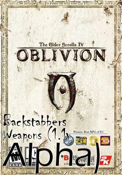 Box art for Backstabbers Weapons (1.1v Alpha)