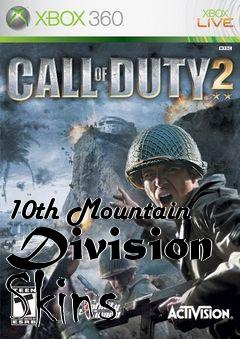 Box art for 10th Mountain Division Skins