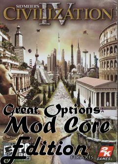 Box art for Great Options Mod Core Edition