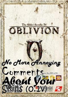 Box art for No More Annoying Comments About Your Skills (0.1v)
