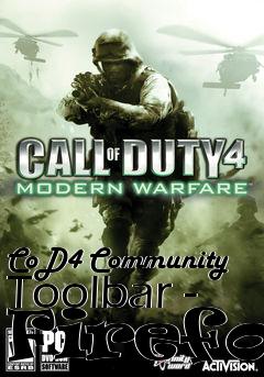 Box art for CoD4 Community Toolbar - Firefox