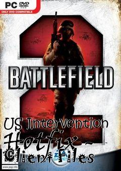 Box art for US Intervention Hotfix - Client Files