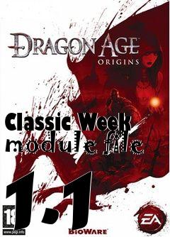 Box art for Classic Week module file 1.1