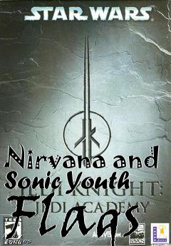 Box art for Nirvana and Sonic Youth Flags
