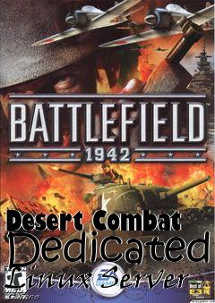 Box art for Desert Combat Dedicated Linux Server