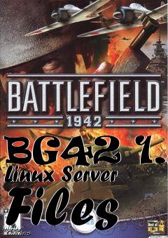 Box art for BG42 1.2 Linux Server Files