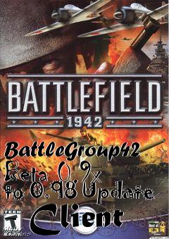 Box art for BattleGroup42 Beta 0.9x to 0.98 Update - Client